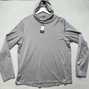 Extracurricular Voyage Hoodie Mens Large Heather Grey EC020-M04HOD0087 NWT